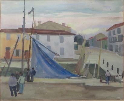 Jeanne KLEIN ( 1877-1966)


Le port

Aquarelle...
