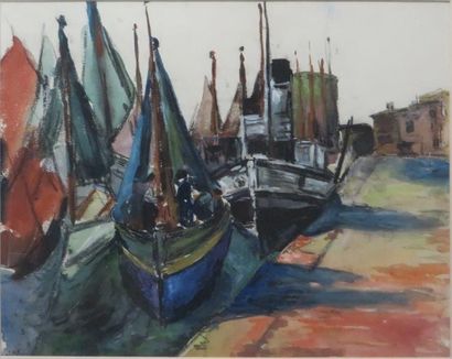 Jeanne KLEIN ( 1877-1966)


Le port

Aquarelle...