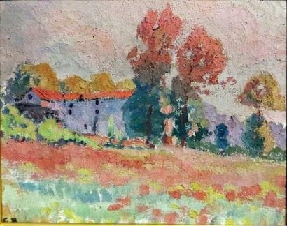 Charles BICHET ( 1863-1929)


Paysage limousin,...