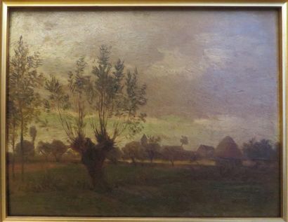 DUPRE Jules (1811-1889) Attribuée à 


Paysage...