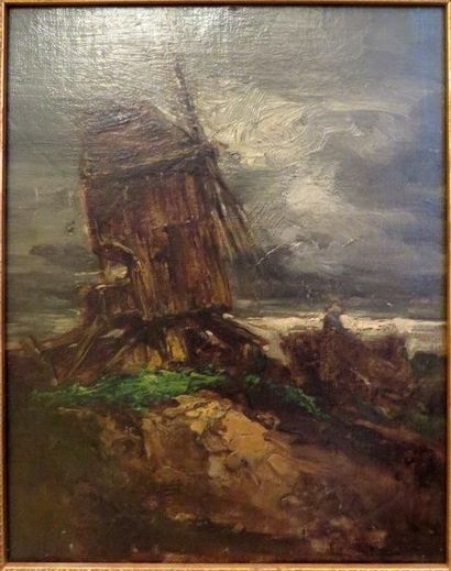 DUPRE Jules (1811-1889)


Le moulin

Huile...