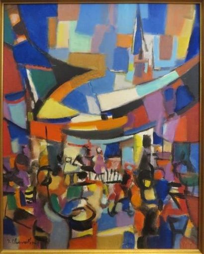 CHEVOLLEAU Jean (1924-1996)


Le marché à...