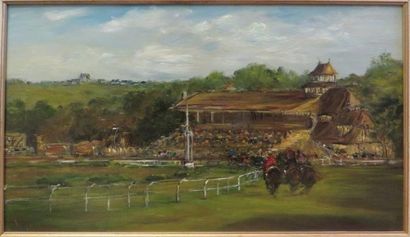 JOUAN

Deauville- Clairefontain 1983-1984
Huile...