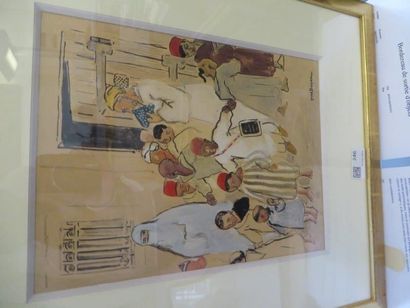 BRAYER Yves(1907-1990)

Sortie d'école, 1928
Gouache...
