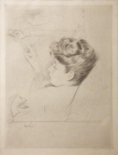 HELLEU Paul-César (1859-1927)


Jeune femme...