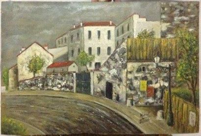 ACHARD Marcel


Rue de village

Huile sur...