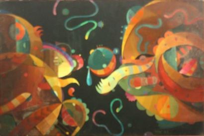 TOSE 


Composition, 1973

Huile sur toile...