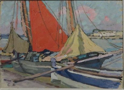 Charles BICHET ( 1863-1929)


Voiliers

Huile...
