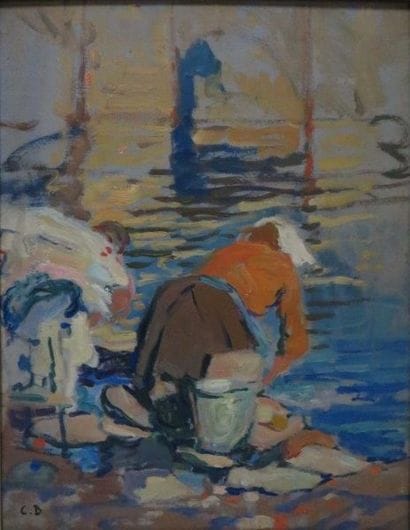 Charles BICHET ( 1863-1929)


Lavandières

Huile...