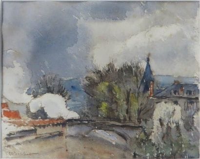 Charles BICHET ( 1863-1929)


Vue de village

Aquarelle...
