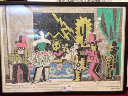 Paul MARTIN


Orchestre mexican, 2004

Gouache,...