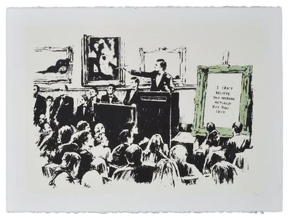 BANKSY (né en 1975)
Barely Legal (LA Set),...