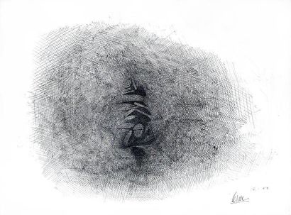 César (1921-1998)
Sans titre, 1960

Encre...