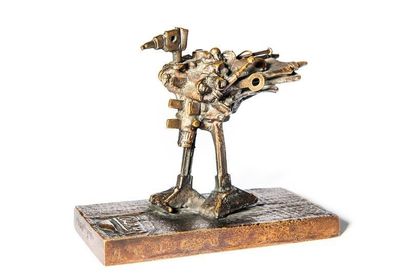 César (1921-1998)
Poule Cartier, 1986

Bronze...