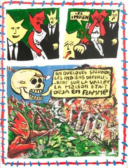 DI ROSA Hervé (Né en 1959)
La plus belle...
