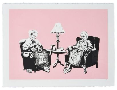 BANKSY (né en 1975)
Barely Legal (LA Set),...