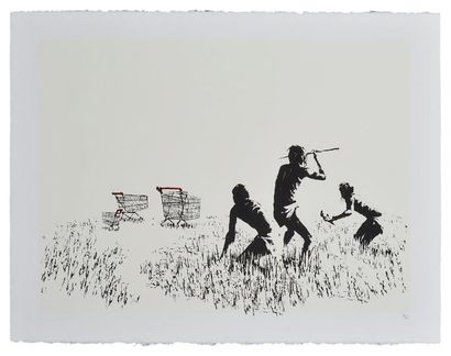 BANKSY (né en 1975)
Barely Legal (LA Set),...