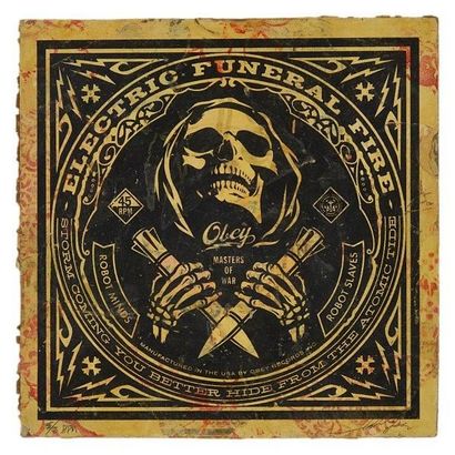 Shepard FAIREY (né en 1970)
Electric Funeral...