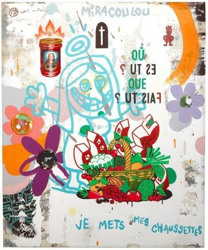 Speedy GRAPHITO (né en 1961)
Où est tu ?...