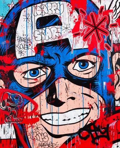 SPEEDY GRAPHITO
Happy star, 2013

Peinture...