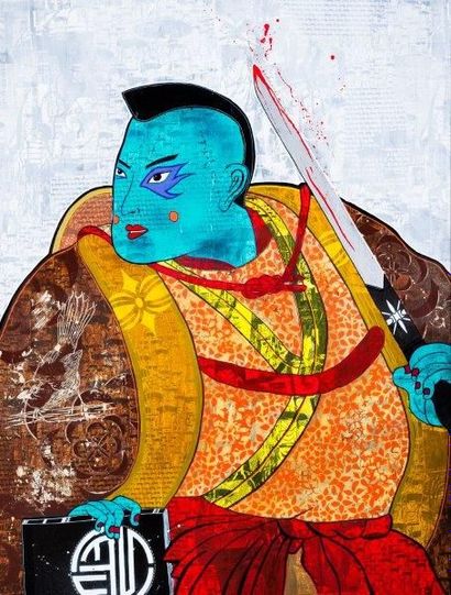 STEW (né en 1978)
Lame de fond, 2016

Dessin,...