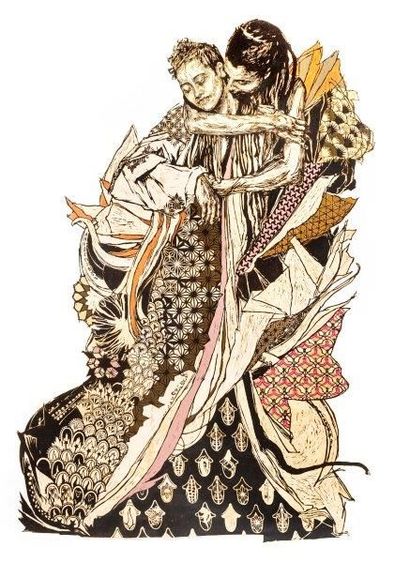 SWOON (NEE EN 1977)
Alixa and naima, 2010

Gravure...