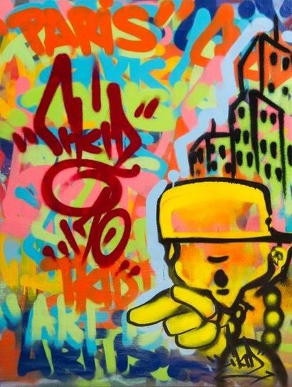 T-KID 170 (né en 1961)
Graffiti in Paris,...