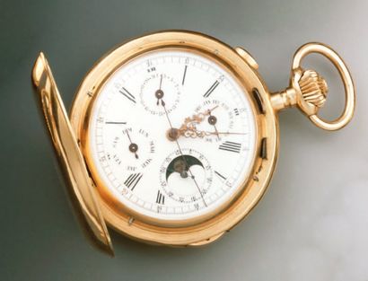 MONTRE DE POCHE à remontoir au pendant, de...