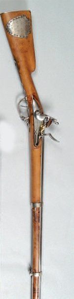 FUSIL D'HONNEUR DE DRAGON. Canon rond frappé...