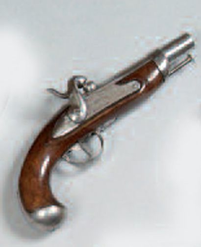 PISTOLET À PERCUSSION DE GENDARMERIE MODÈLE...