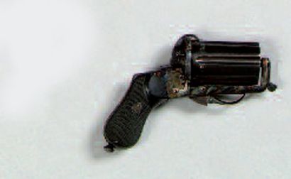 REVOLVER POIVRIÈRE « DEPREZ » À BROCHE, SIX...