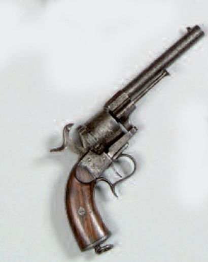 REVOLVER LEFAUCHEUX MODÈLE LUXE GENRE 1858,...