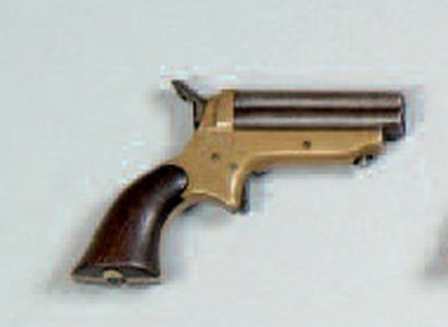 PISTOLET « DERRINGER SHARPS », QUATRE COUPS,...