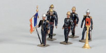 GBG ET DIVERS. Sapeurs-pompiers. 1 porte...