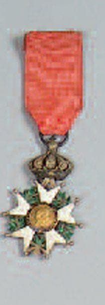 FRANCE ORDRE DE LA LÉGION D'HONNEUR. Etoile...