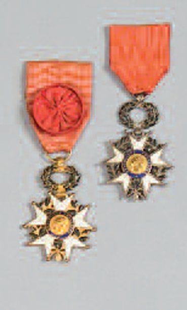 FRANCE ORDRE DE LA LÉGION D'HONNEUR. Etoile...