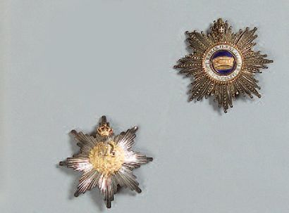 ITALIE. (ROYAUME) ORDRE DE LA COURONNE (1868)....