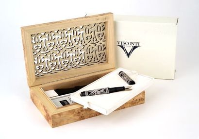 VISCONTI plume série limitée Taj Mahal, argent...