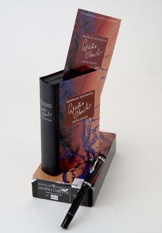 MONTBLANC série limitée Agatha Christie argent,...