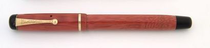PARKER plume Petite Moire corail, 1 bague...