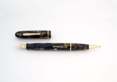 CONKLIN combo plume + mine noir et or, l...