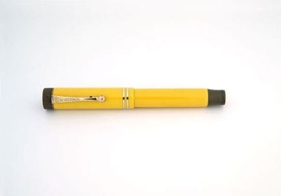 PARKER plume duofold junior mandarin flat...