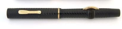 CONKLIN plume n°50 crescent filler noir chased,...