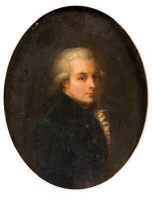 ECOLE FRANÇAISE DE LA FIN XVIIIE SIÈCLE
Portrait...