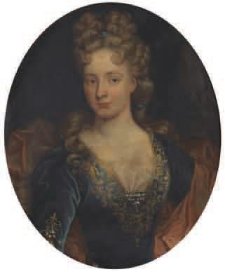ECOLE FRANÇAISE DE LA FIN DU XVIIE SIÈCLE
Portrait...