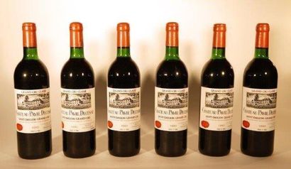 12 Bouteilles

CHÂTEAU PAVIE DECESSE 1990

GCC...