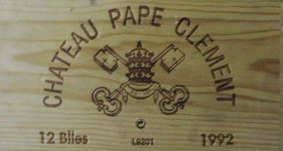 12 Bouteilles

CHÂTEAU PAPE CLEMENT Rouge...