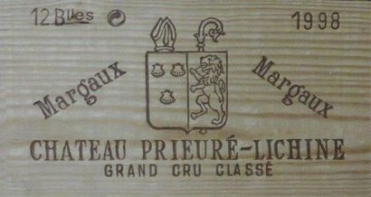 12 bouteilles

CHÂTEAU PRIEURE LICHINE 1998...