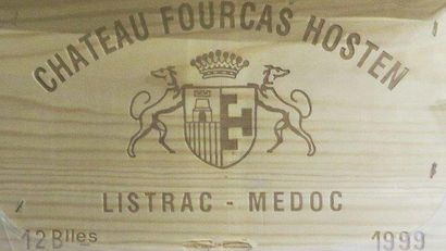 12 bouteilles

CHÂTEAU FOURCAS HOSTEN 1999

CB...