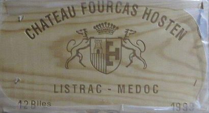12 bouteilles

CHÂTEAU FOURCAS HOSTEN 1999

CB...